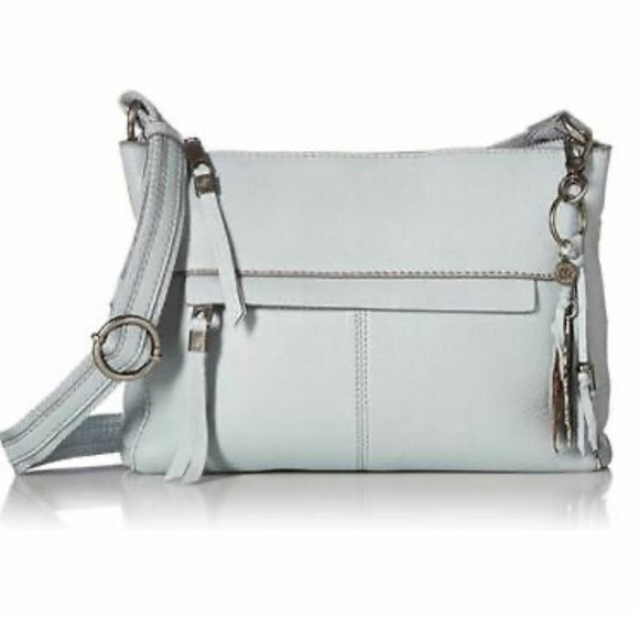 The Sak Handbags - The Sak | Alameda Crossbody Leather Bag in Sky